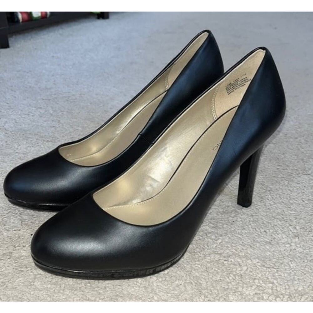 Bandolino Women's Size 10M Black Rounded Toe 4" Heel Pumps, Business, Dress NICE
